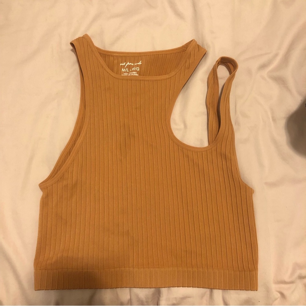 Urban Outfitter Crop Top in Burnt Orange